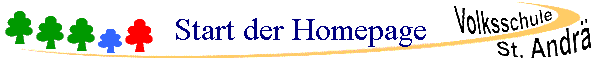 Start der Homepage
