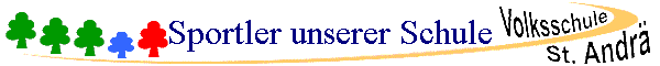 Sportler unserer Schule