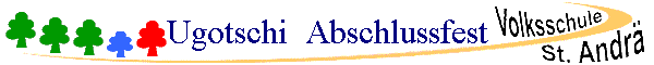 Ugotschi  Abschlussfest